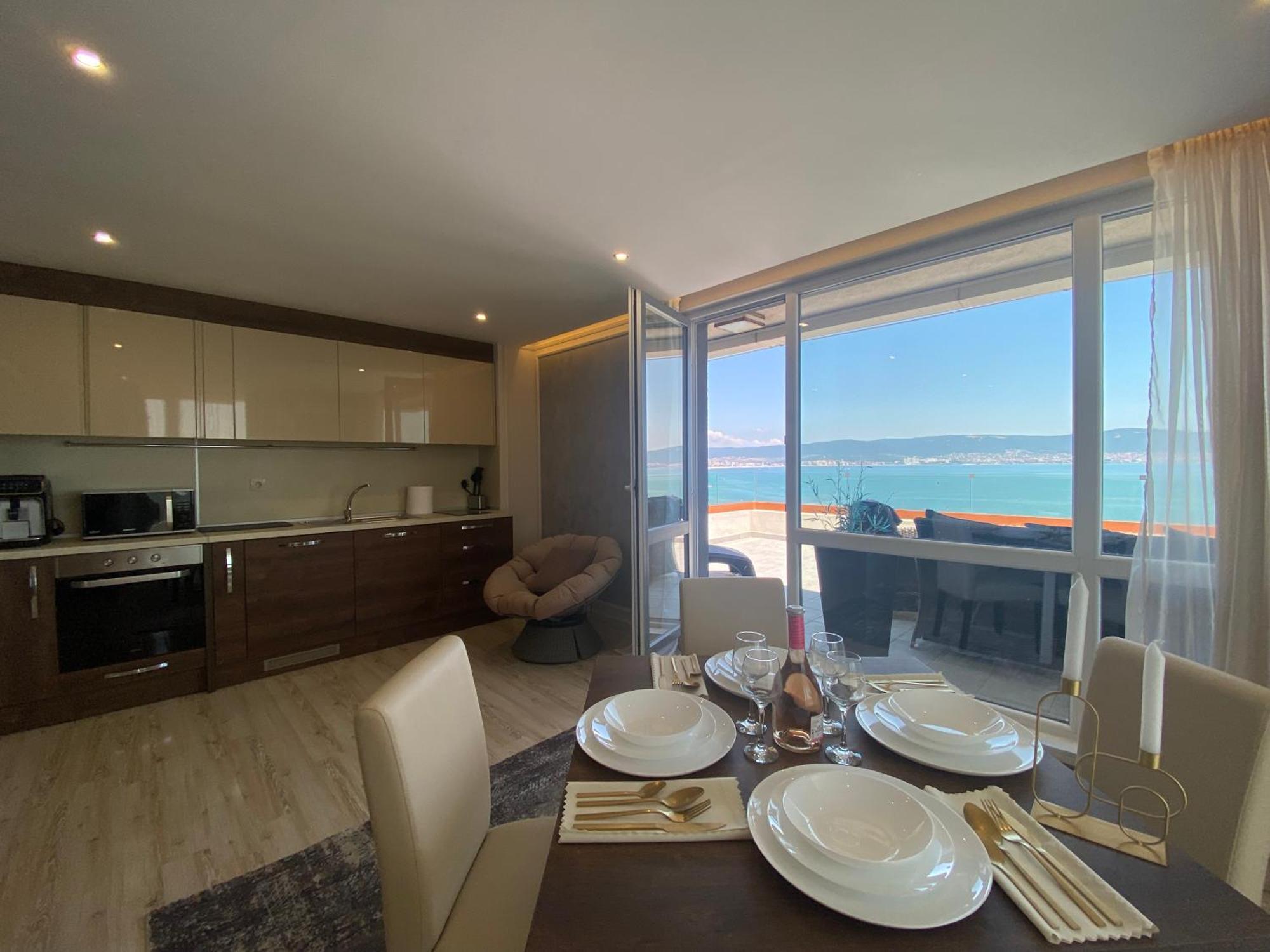 Paradiso 'В' 607 Large Luxury Apartment Nessebar Exterior foto