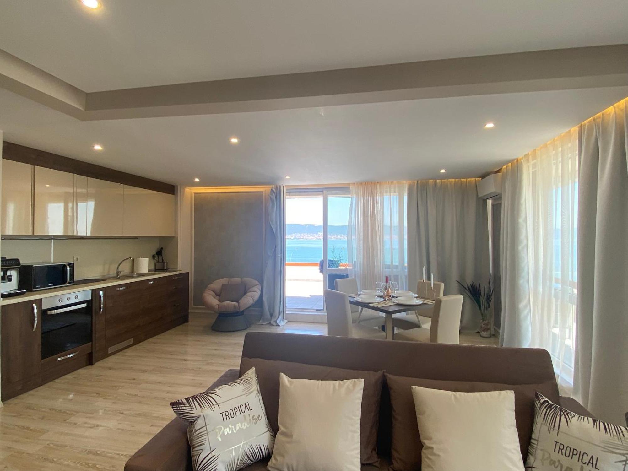 Paradiso 'В' 607 Large Luxury Apartment Nessebar Exterior foto