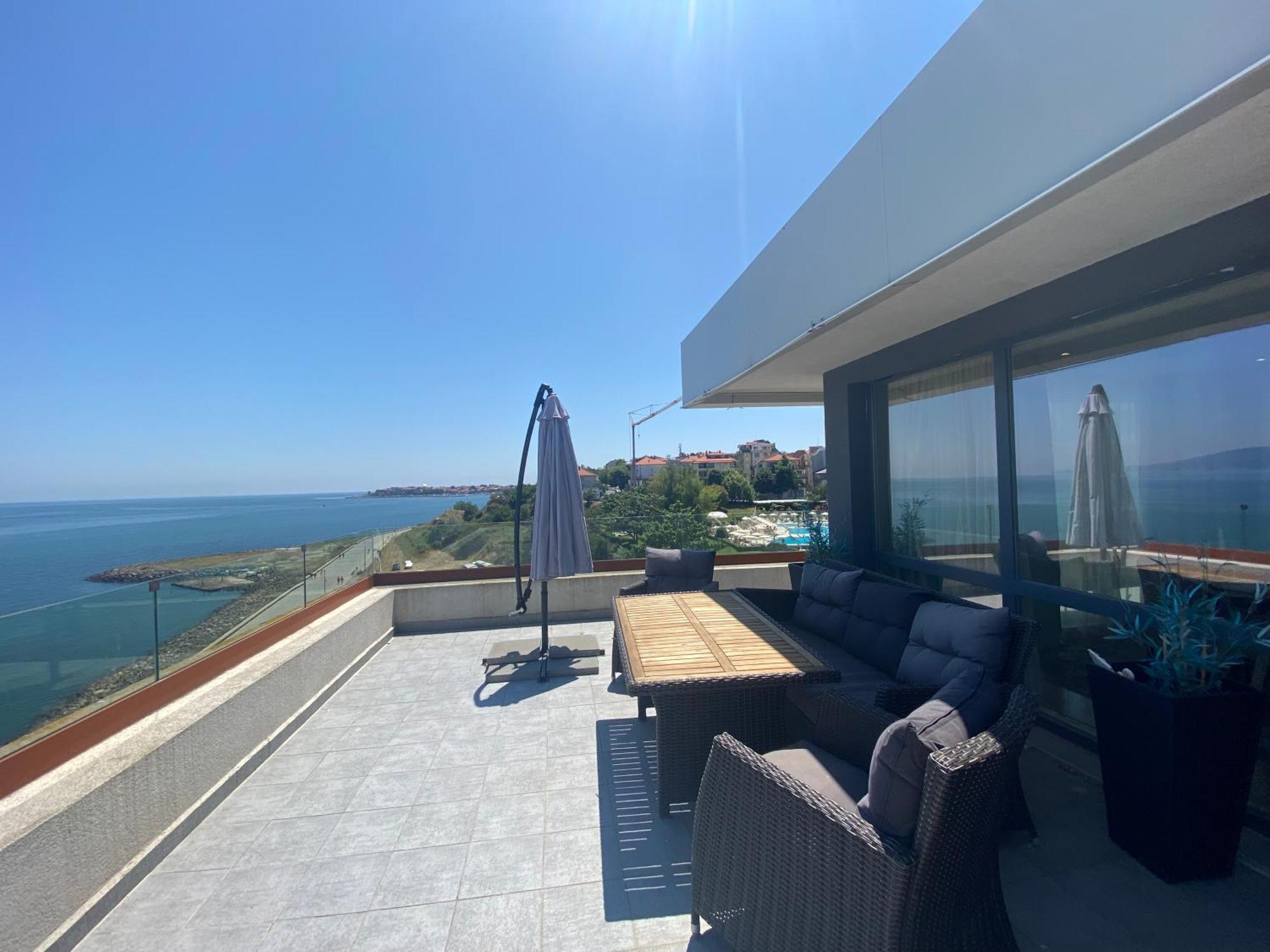 Paradiso 'В' 607 Large Luxury Apartment Nessebar Exterior foto
